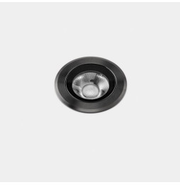LedsC4 - Empotrable de suelo IP66-IP67 Max Medium Round Trim LED 7.9 3000K metálico PVD 423lm