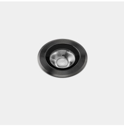LedsC4 - Empotrable de suelo IP66-IP67 Max Medium Round Trim LED 7.9 3000K metálico PVD 459lm