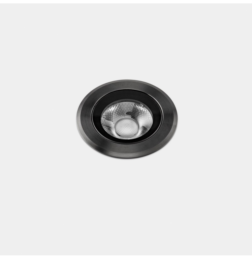 LedsC4 - Empotrable de suelo IP66-IP67 Max Medium Round Trim LED 7.9 3000K metálico PVD 459lm