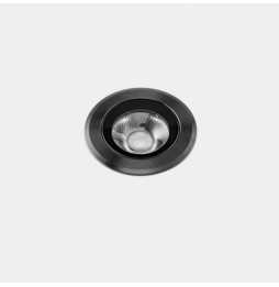 LedsC4 - Empotrable de suelo IP66-IP67 Max Medium Round Trim LED 6.5 3000K metálico PVD 423lm