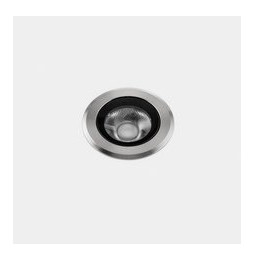 LedsC4 - Empotrable de suelo IP66-IP67 Max Medium Round Trim LED 6 4000K acero inoxidable AISI 316 204lm