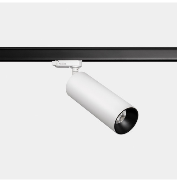 LedsC4 - Proyector Play superficie 8.6 3000K CRI 90 27.9° DALI-2 negro/blanco 637lm