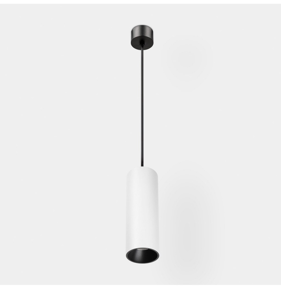 LedsC4 - Luminaria colgante Play Deco superficie 8.6 2700K CRI 90 PHASE CUT negro/blanco IP20 521lm