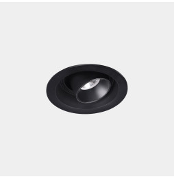 LedsC4 - Downlight Play Snoot Mini Round Adjustable 4.4 4000K CRI 80 28.8° DALI-2 negro IN IP20 / OUT IP23 329lm