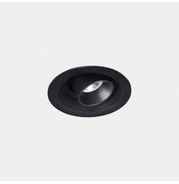 LedsC4 - Downlight Play Snoot Mini Round Adjustable 4.4 4000K CRI 80 28.8° DALI-2 negro IN IP20 / OUT IP23 329lm