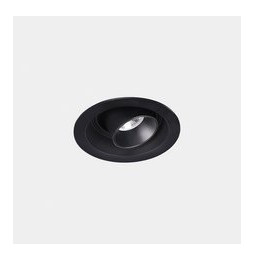 LedsC4 - Downlight Play Snoot Mini Round Adjustable 4.4 4000K CRI 80 45.8° DALI-2 negro IN IP20 / OUT IP23 300lm