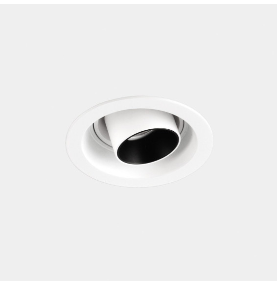 LedsC4 - Downlight Play Snoot Mini Round Adjustable 4.4 4000K CRI 80 28.1° DALI-2 blanco IN IP20 / OUT IP23 329lm