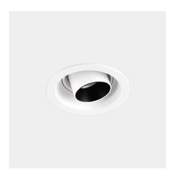 LedsC4 - Downlight Play Snoot Mini Round Adjustable 4.4 4000K CRI 80 28.1° DALI-2 blanco IN IP20 / OUT IP23 329lm