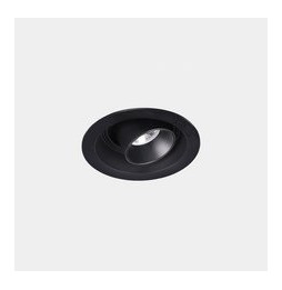 LedsC4 - Downlight Play Snoot Mini Round Adjustable 4.4 3000K CRI 80 28.8° DALI-2 negro IN IP20 / OUT IP23 329lm