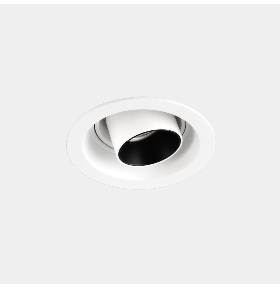 LedsC4 - Downlight Play Snoot Mini Round Adjustable 4.4 3000K CRI 80 46° DALI-2 blanco IN IP20 / OUT IP23 300lm