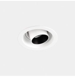 LedsC4 - Downlight Play Snoot Mini Round Adjustable 4.4 3000K CRI 80 46° DALI-2 blanco IN IP20 / OUT IP23 300lm