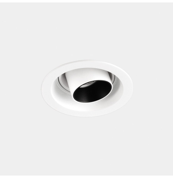 LedsC4 - Downlight Play Snoot Mini Round Adjustable 4.4 2700K CRI 80 28.1° DALI-2 blanco IN IP20 / OUT IP23 310lm