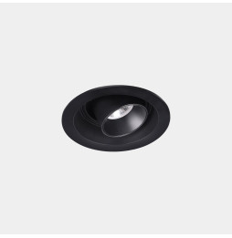 LedsC4 - Downlight Play Snoot Mini Round Adjustable 4.4 2700K CRI 80 45.8° DALI-2 negro IN IP20 / OUT IP23 282lm