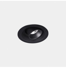 LedsC4 - Downlight Play Snoot Mini Round Adjustable 4.4 2700K CRI 80 45.8° DALI-2 negro IN IP20 / OUT IP23 282lm