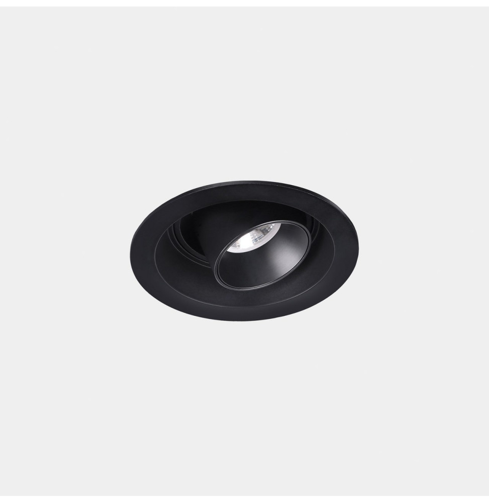 LedsC4 - Downlight Play Snoot Mini Round Adjustable 2.9 3000K CRI 80 10.9° DALI-2 negro IN IP20 / OUT IP23 95lm LedsC4 - Downlight Play Snoot Mini Round Adjustable 2.9 3000K CRI 80 10.9° DALI-2 negro IN IP20 / OUT IP23 95lm