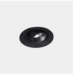 LedsC4 - Downlight Play Snoot Mini Round Adjustable 2.9 3000K CRI 80 10.9° DALI-2 negro IN IP20 / OUT IP23 95lm