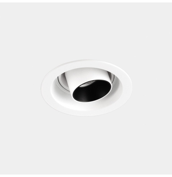 LedsC4 - Downlight Play Snoot Mini Round Adjustable 2.9 4000K CRI 80 13° DALI-2 blanco IN IP20 / OUT IP23 97lm