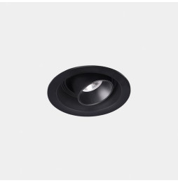 LedsC4 - Downlight Play Snoot Mini Round Adjustable 2.9 4000K CRI 80 10.9° DALI-2 negro IN IP20 / OUT IP23 95lm
