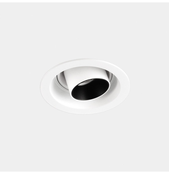 LedsC4 - Downlight Play Snoot Mini Round Adjustable 2.9 3000K CRI 80 13° DALI-2 blanco IN IP20 / OUT IP23 97lm