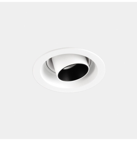 LedsC4 - Downlight Play Snoot Mini Round Adjustable 2.9 2700K CRI 80 13° DALI-2 blanco IN IP20 / OUT IP23 97lm