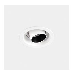 LedsC4 - Downlight Play Snoot Mini Round Adjustable 2.9 2700K CRI 80 13° DALI-2 blanco IN IP20 / OUT IP23 97lm