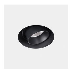 LedsC4 - Downlight Play Snoot Round Adjustable Trimless 8.5 3000K CRI 90 7.5° negro IN IP20 / OUT IP23 521lm