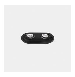 LedsC4 - Downlight Play Deco Double 10.5 4000K CRI 90 7.7° PHASE CUT negro IN IP20 / OUT IP54 575lm