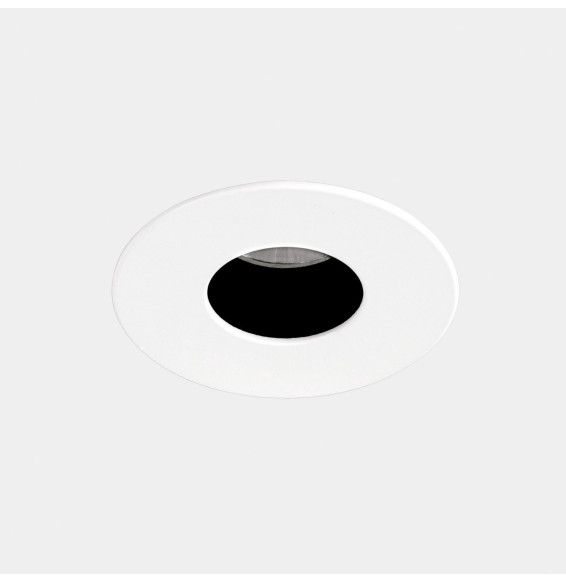 LedsC4 - Downlight Play Pinhole Round Fixed 10.5 2700K CRI 90 7.2° DALI-2/PUSH blanco IN IP20 / OUT IP54 458lm