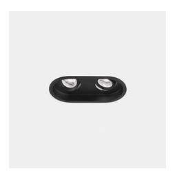LedsC4 - Downlight Play Deco Double 10.5 4000K CRI 90 7.7° DALI-2/PUSH negro IN IP20 / OUT IP54 575lm