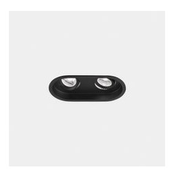 LedsC4 - Downlight Play Deco Double 10.5 3000K CRI 90 7.7° PHASE CUT negro IN IP20 / OUT IP54 537lm