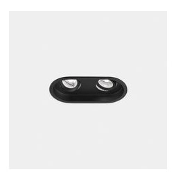 LedsC4 - Downlight Play Deco Double 10.5 3000K CRI 90 7.7° ON-OFF negro IN IP20 / OUT IP54 537lm