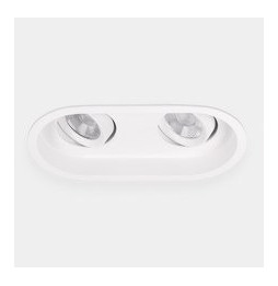 LedsC4 - Downlight Play Deco Double 10.5 3000K CRI 90 7.7° DALI-2/PUSH blanco IN IP20 / OUT IP54 537lm