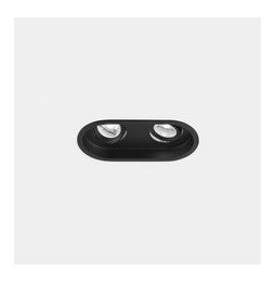 LedsC4 - Downlight Play Deco Double 10.5 3000K CRI 90 7.7° DALI-2/PUSH negro IN IP20 / OUT IP54 537lm