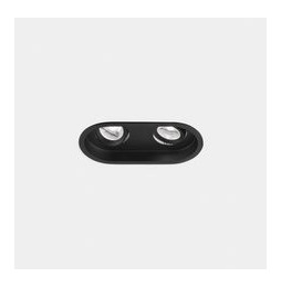 LedsC4 - Downlight Play Deco Double 8.5 3000K CRI 90 7.7° negro IN IP20 / OUT IP54 537lm