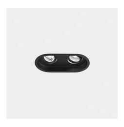 LedsC4 - Downlight Play Deco Double 10.5 2700K CRI 90 7.7° DALI-2/PUSH negro IN IP20 / OUT IP54 499lm