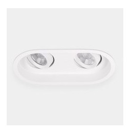 LedsC4 - Downlight Play Deco Double 10.5 2700K CRI 90 7.7° DALI-2/PUSH blanco IN IP20 / OUT IP54 499lm