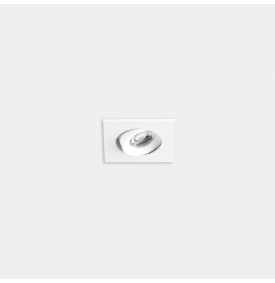 LedsC4 - Downlight Play Flat Mini Square Adjustable 4.4 4000K CRI 80 28.6° DALI-2 blanco IN IP20 / OUT IP23 343lm