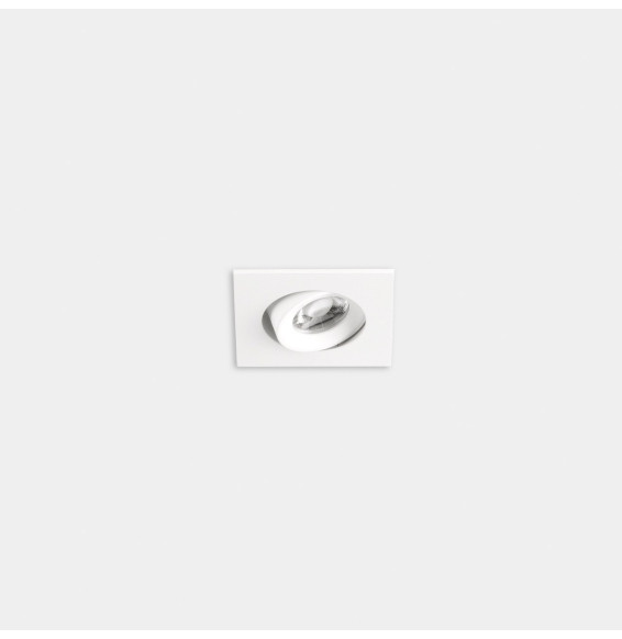 LedsC4 - Downlight Play Flat Mini Square Adjustable 4.4 3000K CRI 80 28.4° DALI-2 blanco IN IP20 / OUT IP23 349lm