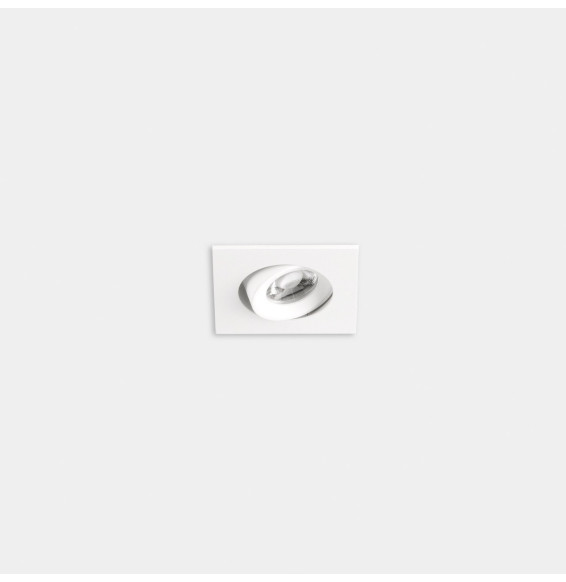 LedsC4 - Downlight Play Flat Mini Square Adjustable 4.4 2700K CRI 80 28.4° DALI-2 blanco IN IP20 / OUT IP23 349lm