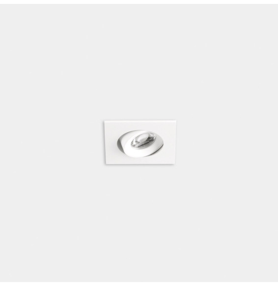 LedsC4 - Downlight Play Flat Mini Square Adjustable 4.4 2700K CRI 80 47.6° DALI-2 blanco IN IP20 / OUT IP23 322lm
