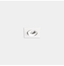 LedsC4 - Downlight Play Flat Mini Square Adjustable 2.9 4000K CRI 80 7.1° DALI-2 blanco IN IP20 / OUT IP23 116lm