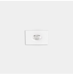 LedsC4 - Downlight Play Flat Mini Square Fixed 4.4 4000K CRI 80 28.5° DALI-2 blanco IN IP20 / OUT IP54 347lm