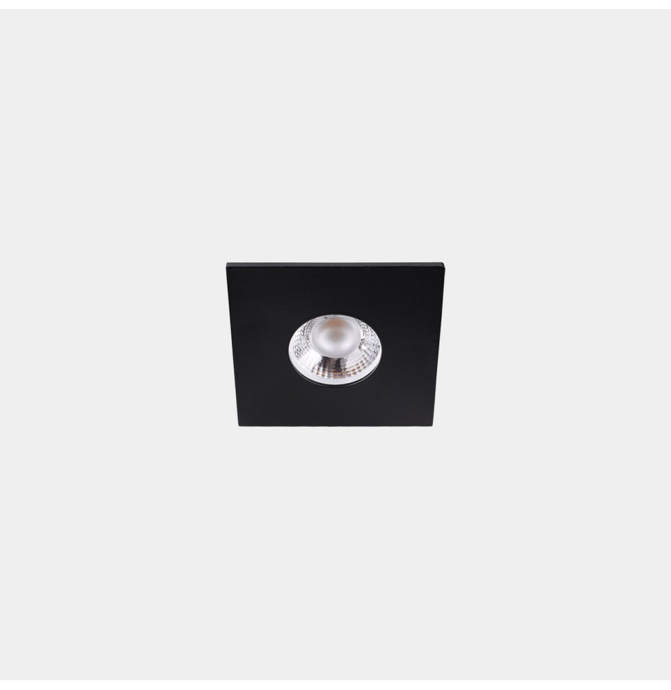 LedsC4 - Downlight Play Flat Mini Square Fixed 4.4 3000K CRI 80 28.5° DALI-2 negro IN IP20 / OUT IP54 347lm LedsC4 - Downlight Play Flat Mini Square Fixed 4.4 3000K CRI 80 28.5° DALI-2 negro IN IP20 / OUT IP54 347lm