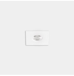 LedsC4 - Downlight Play Flat Mini Square Fixed 4.4 3000K CRI 80 46.9° DALI-2 blanco IN IP20 / OUT IP54 319lm