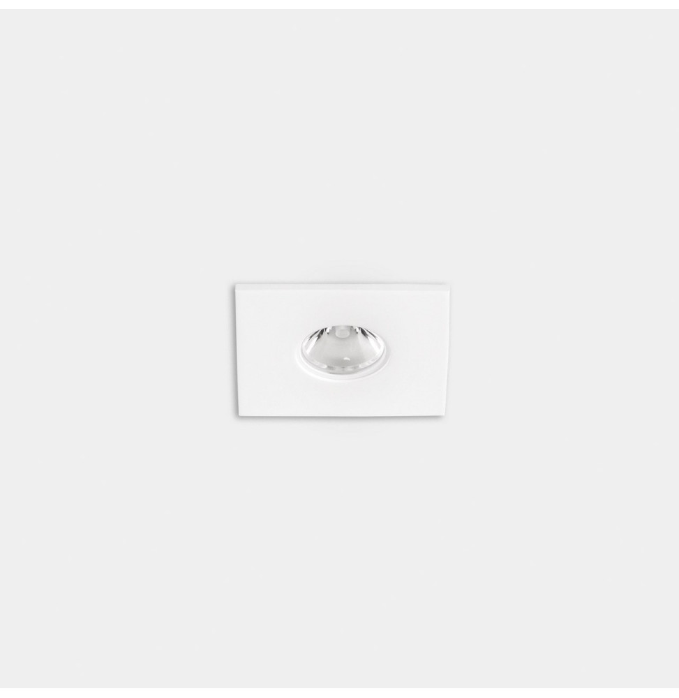 LedsC4 - Downlight Play Flat Mini Square Fixed 4.4 3000K CRI 80 46.9° DALI-2 blanco IN IP20 / OUT IP54 319lm LedsC4 - Downlight Play Flat Mini Square Fixed 4.4 3000K CRI 80 46.9° DALI-2 blanco IN IP20 / OUT IP54 319lm