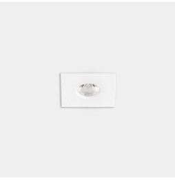 LedsC4 - Downlight Play Flat Mini Square Fixed 4.4 3000K CRI 80 28.6° DALI-2 blanco IN IP20 / OUT IP54 349lm