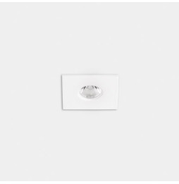 LedsC4 - Downlight Play Flat Mini Square Fixed 4.4 2700K CRI 80 28.5° DALI-2 blanco IN IP20 / OUT IP54 349lm