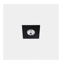 LedsC4 - Downlight Play Flat Mini Square Fixed 2.9 4000K CRI 80 7.4° DALI-2 negro IN IP20 / OUT IP54 117lm