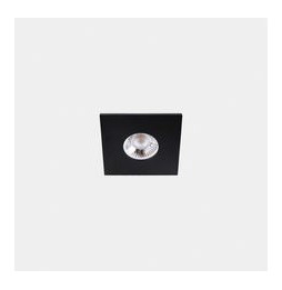 LedsC4 - Downlight Play Flat Mini Square Fixed 2.9 2700K CRI 80 7.4° DALI-2 negro IN IP20 / OUT IP54 117lm