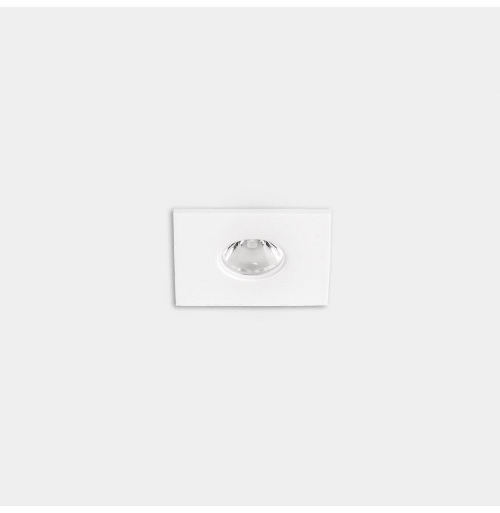 LedsC4 - Downlight Play Flat Mini Square Fixed 2.9 3000K CRI 80 7.9° DALI-2 blanco IN IP20 / OUT IP54 117lm